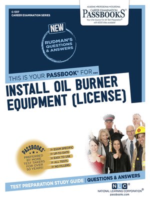 cover image of Install Oil Burner Equipment (License)